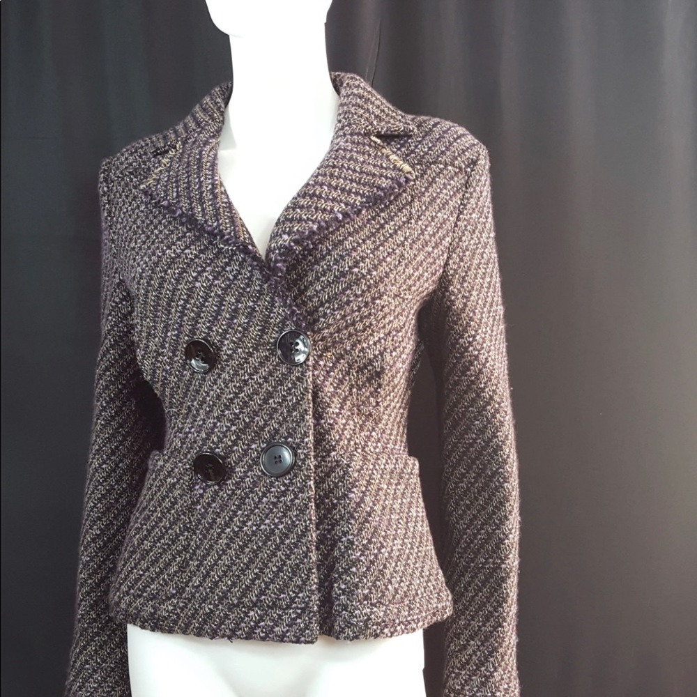 Motivi Tweed Doubled Breasted Jacket